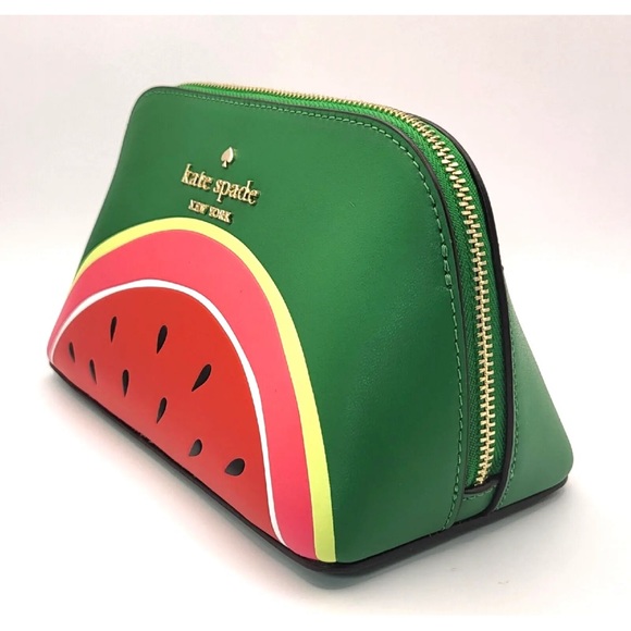 Kate Spade watermelon 🍉 Cosmetic makeup bag NWT - Picture 2 of 10